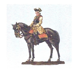 (E-K) Saxon Cuirassier circa 1735 - mounted